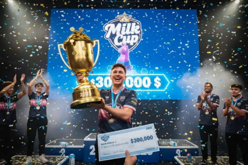 Победа транс-стримера Vader на Milk Cup 2025: Турнир Fortnite с призом $300,000